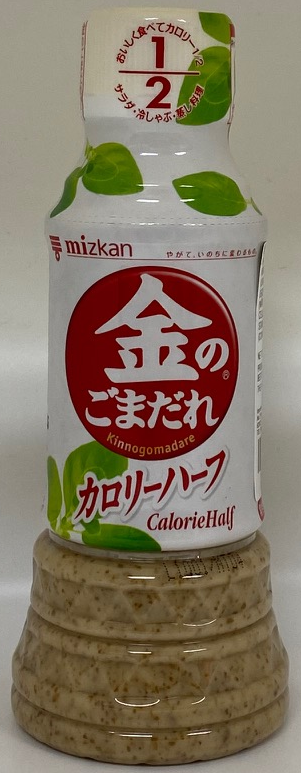 Mizkan Sesame Sauce calorie half / ミツカン金のごまだれカロリー