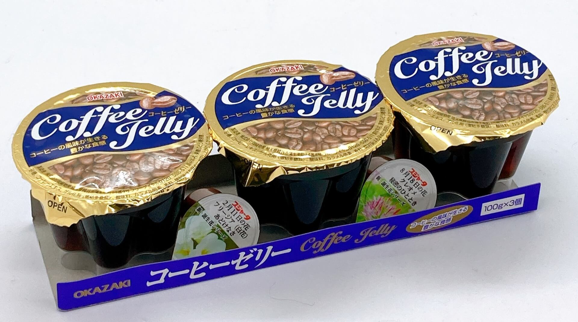 OKAZAKI COFFEE JELLY [OKAZAKI COFFEE JELLY] 3×100G | Snacks