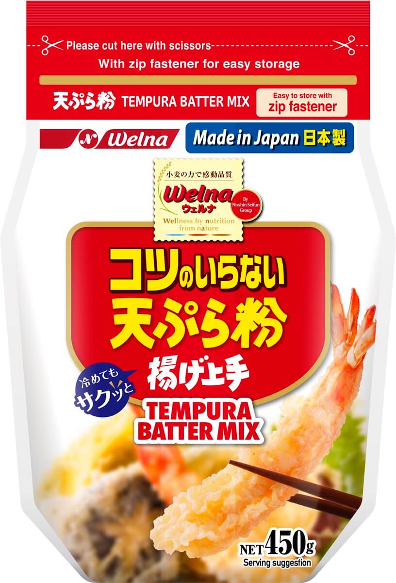 NISSIN KOTSUNOIRANAI TENPURA KO [BATTER MIX] 450GM | Rice