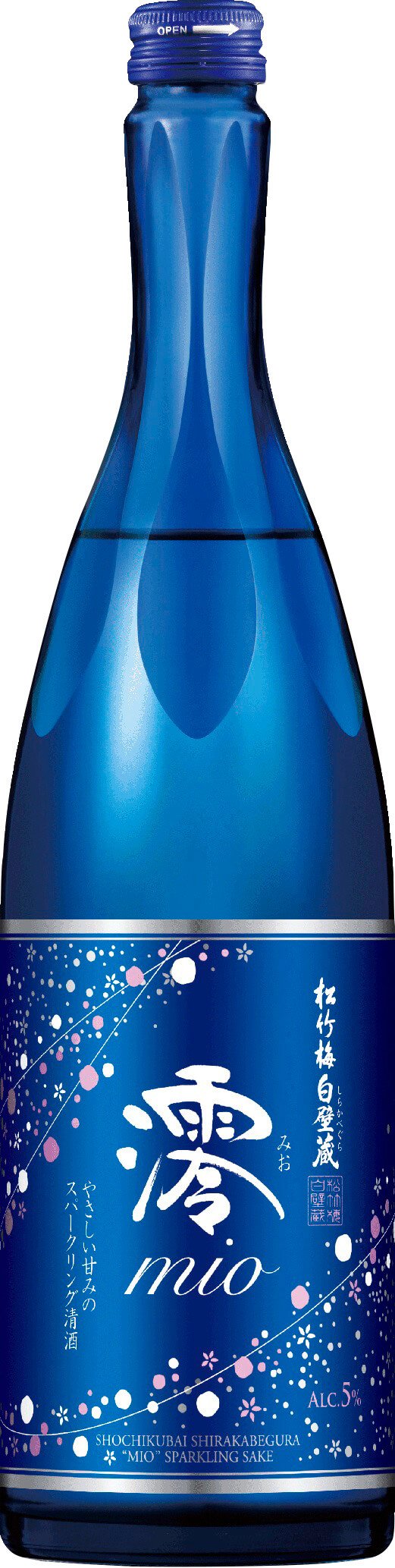 SHOCHIKUBAI SHIRAKABEGURA MIO-5% [SPARKLING SAKE] 750ML | Drink