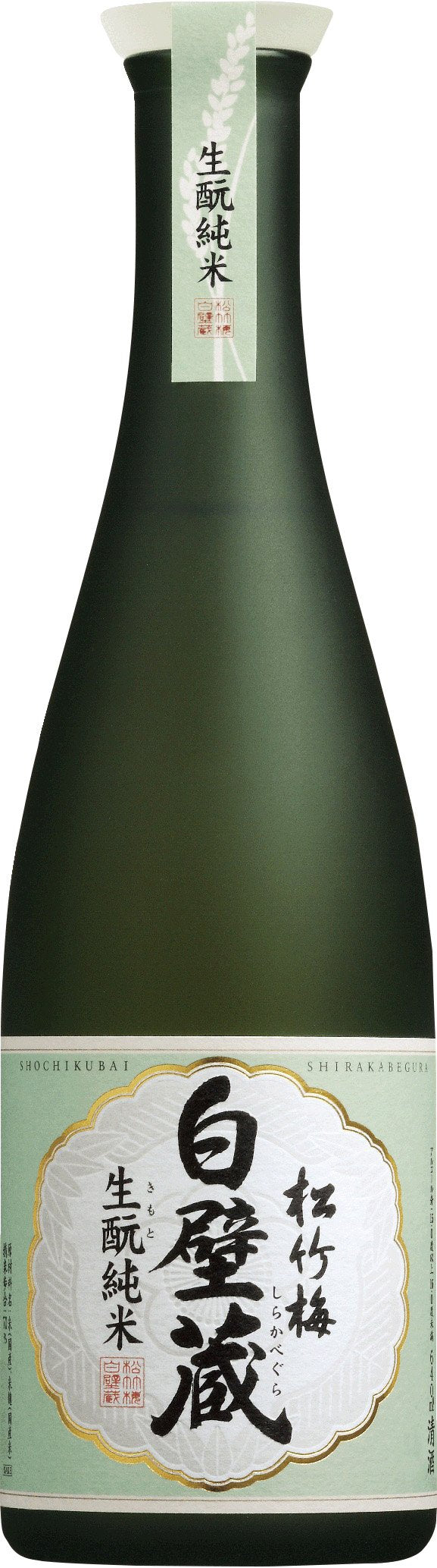 SHOCHIKUBAI SHIRAKABEGURA KIMOTO JUNMAI 15.5% [JAP WINE