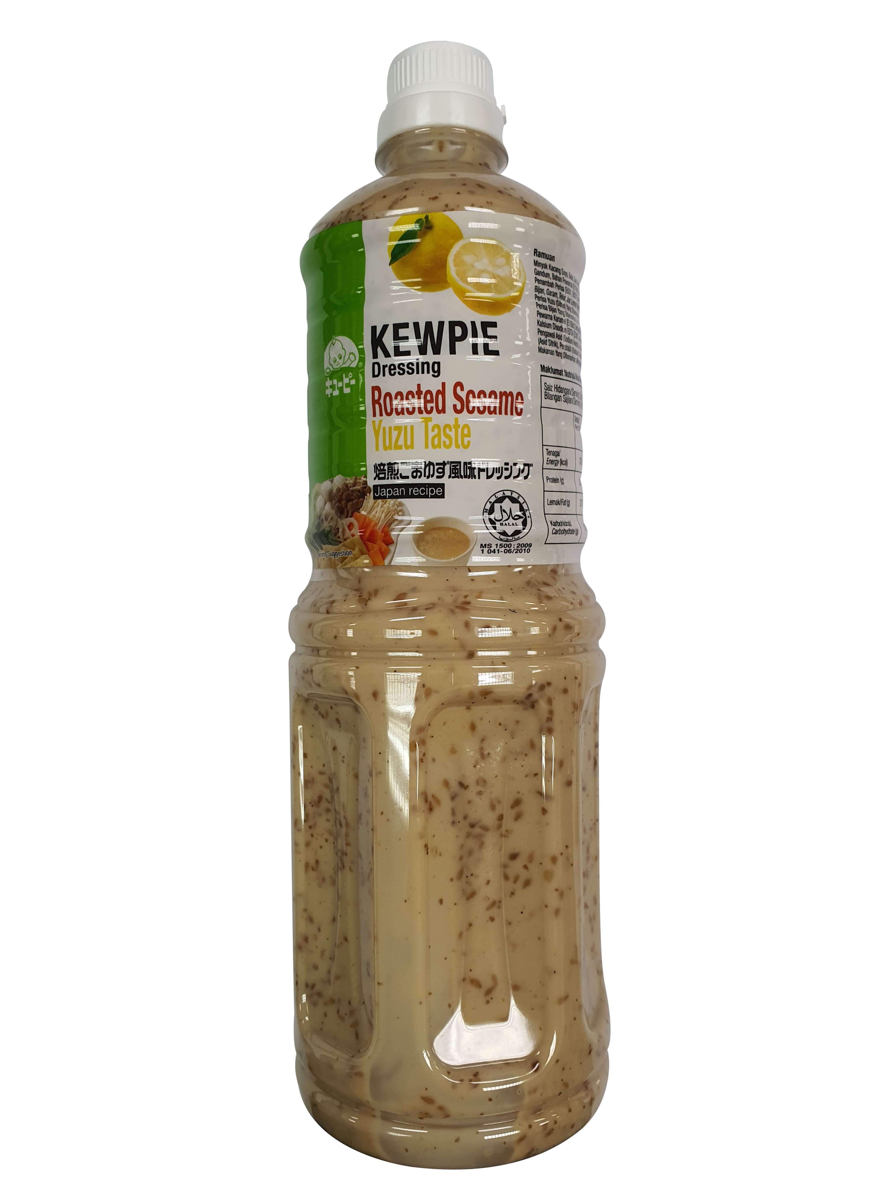 KEWPIE ROASTED SESAME YUZU DRESSING [DRESSING] 1LTR | Seasonings ...